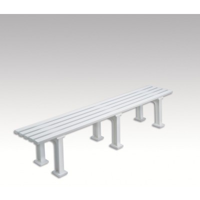 Tennisbank Stuttgart 200cm weiß