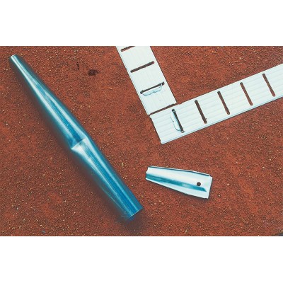 Tennislinie Geniala – original mit Bodenanker hochglanzverzinkt 